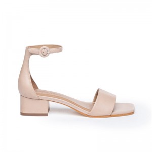 Sandalias Tacones Bernardo Jalena Low Mujer Rosas | KFU4839PV