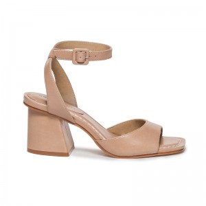 Sandalias Tacones Bernardo Nyack Mujer Marrom | ORY6060JZ