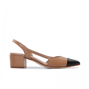Tacones Bernardo Monroe Mujer Marrom Negros | ASZ1346FY