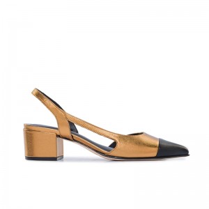 Tacones Bernardo Monroe Mujer Marrom Oscuro Negros | LXQ4031ZR