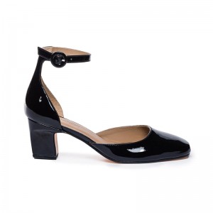 Tacones Bernardo Remy Mary Jane Mujer Negros | KSZ134UD