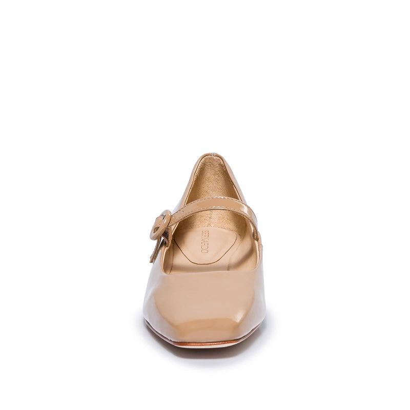 Bailarinas Bernardo Gabriela Mary Jane Mujer Beige | XFS484RJ