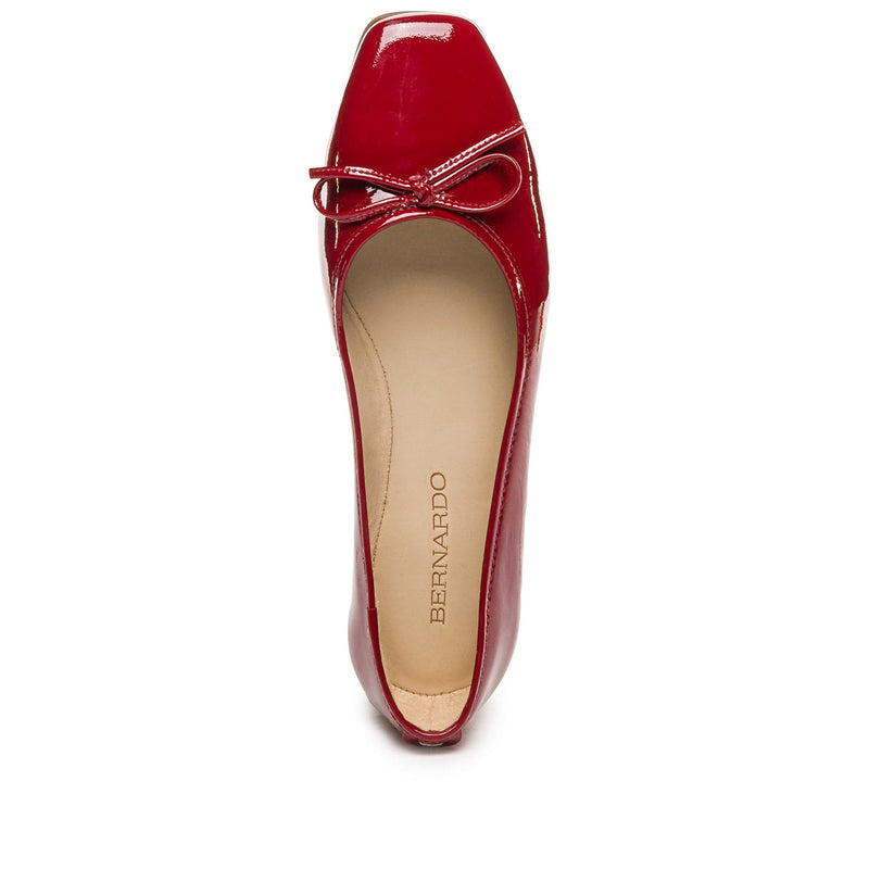 Bailarinas Bernardo Gwynn Mujer Rojos Oscuro | ABV8312HL