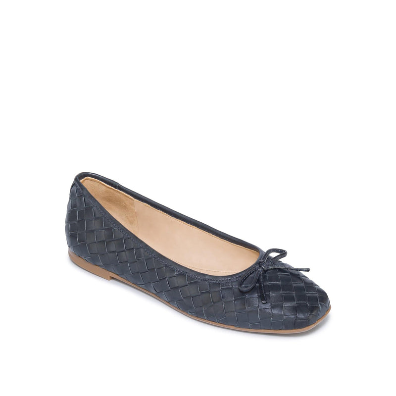 Bailarinas Bernardo Gwynn Woven Mujer Azul Marino | PZI8218ML