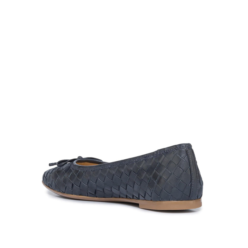 Bailarinas Bernardo Gwynn Woven Mujer Azul Marino | PZI8218ML