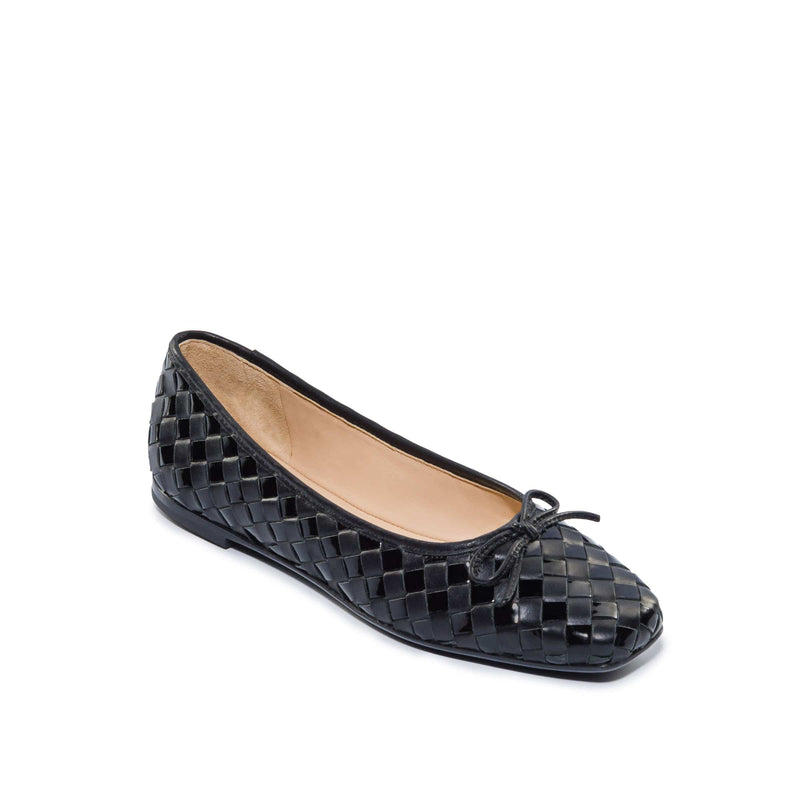 Bailarinas Bernardo Gwynn Woven Mujer Negros | VOE6273XJ