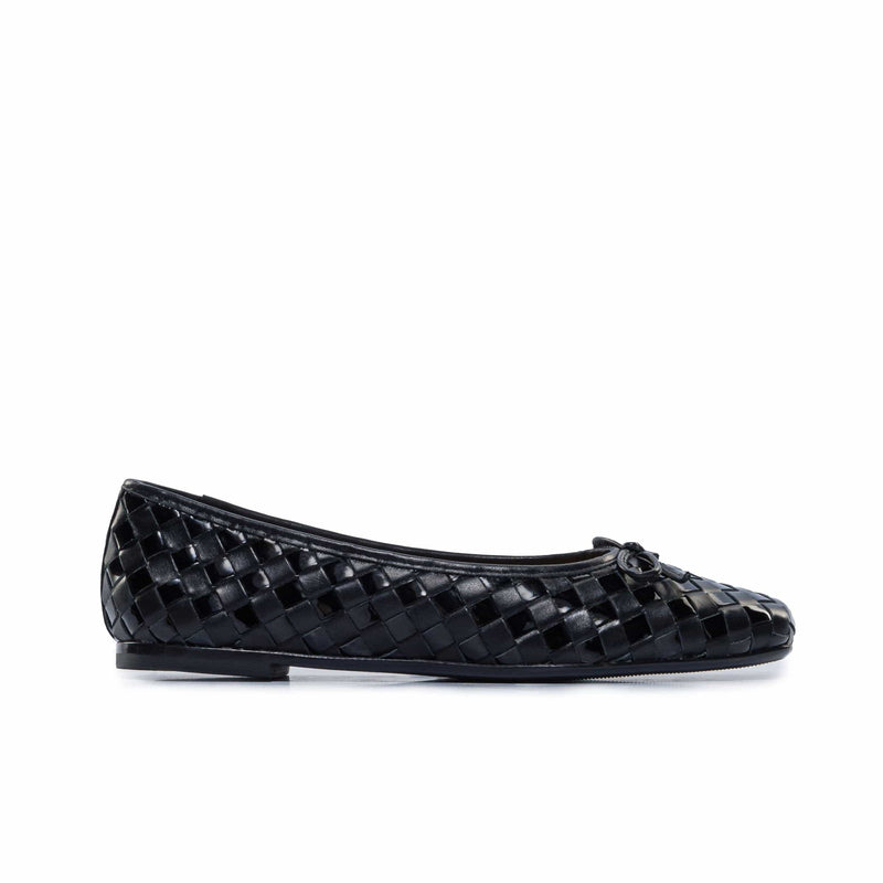 Bailarinas Bernardo Gwynn Woven Mujer Negros | VOE6273XJ