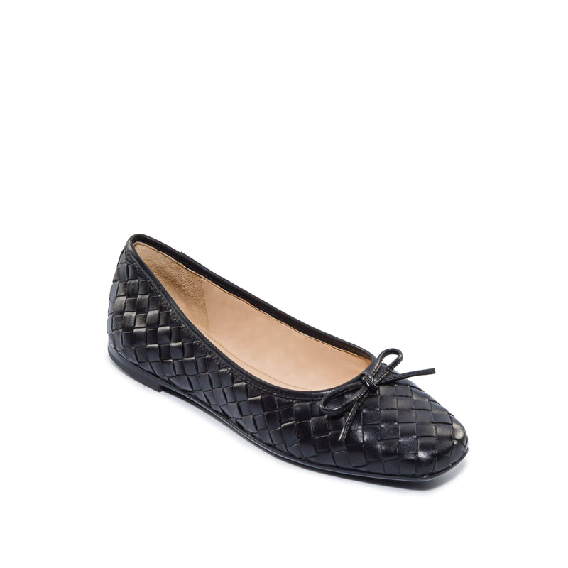 Bailarinas Bernardo Gwynn Woven Mujer Negros | HDY8955YE