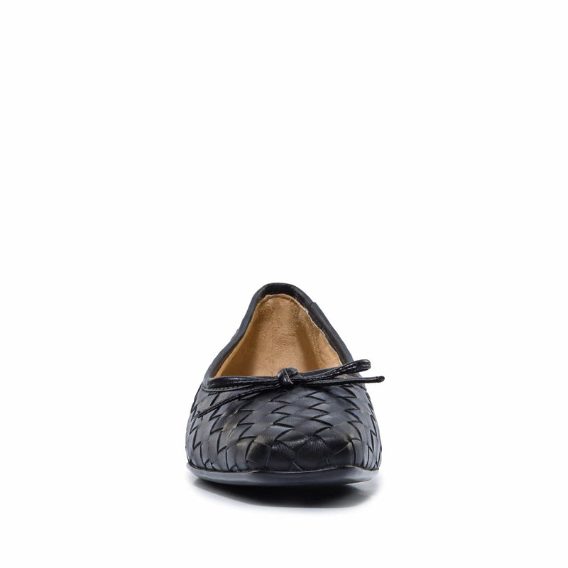 Bailarinas Bernardo Gwynn Woven Mujer Negros | HDY8955YE