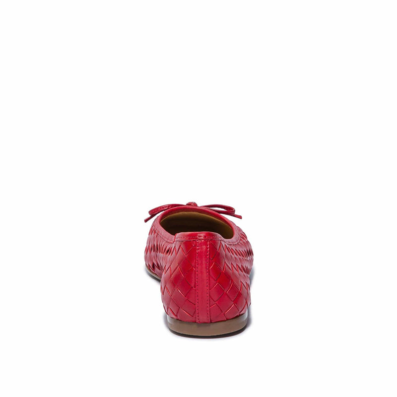 Bailarinas Bernardo Gwynn Woven Mujer Rojos | ZLE6611IW