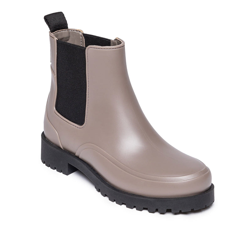 Botas Chelsea Bernardo Addison Rain Mujer Grises Negros | PQX7743XW