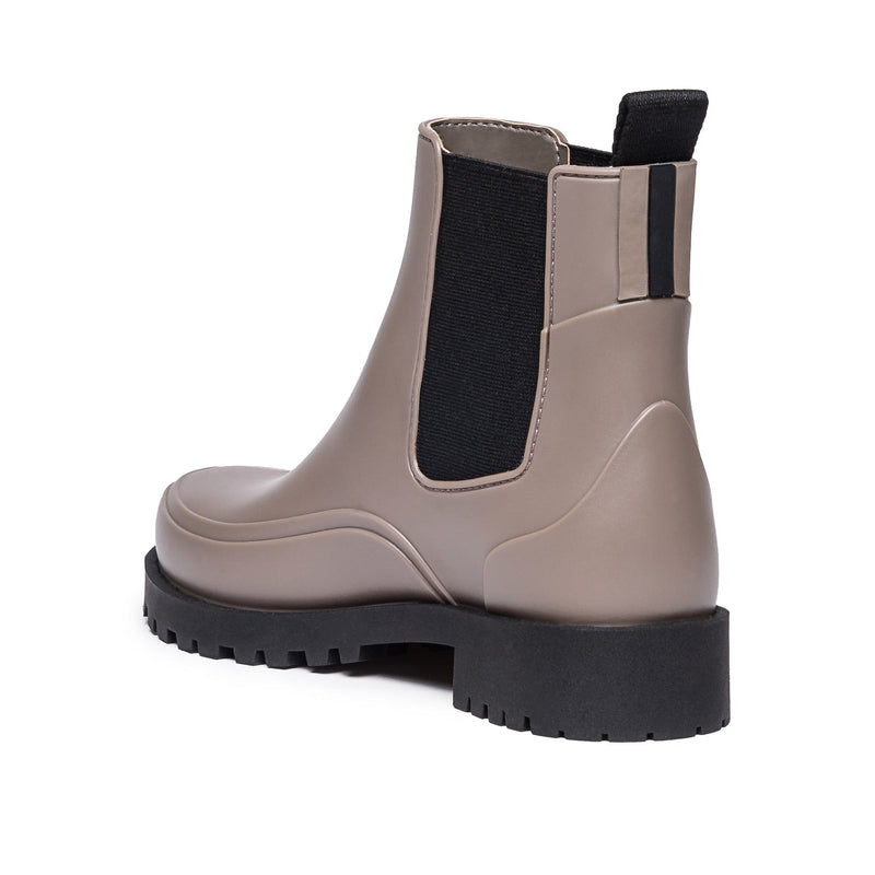 Botas Chelsea Bernardo Addison Rain Mujer Grises Negros | PQX7743XW