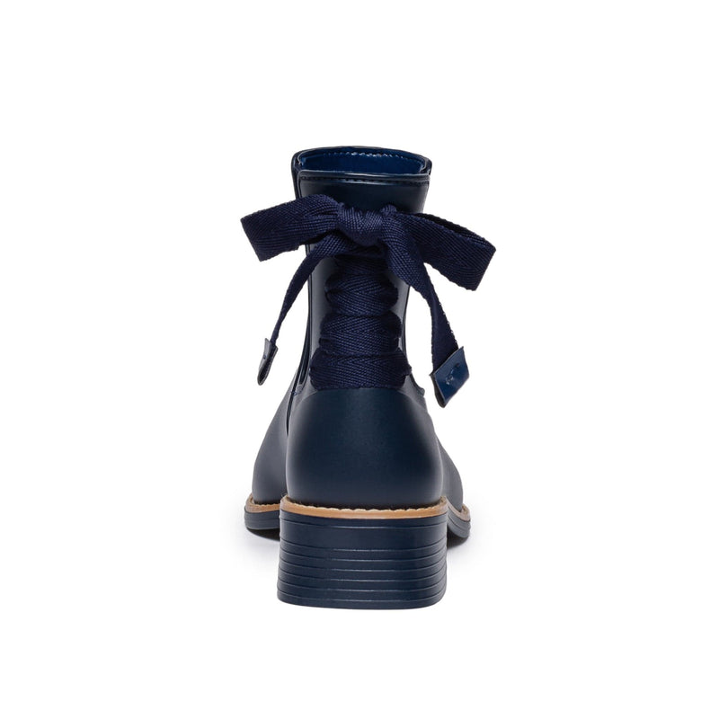 Botas Chelsea Bernardo Briton Slip On Rain Mujer Azul Marino | UJL2787TA