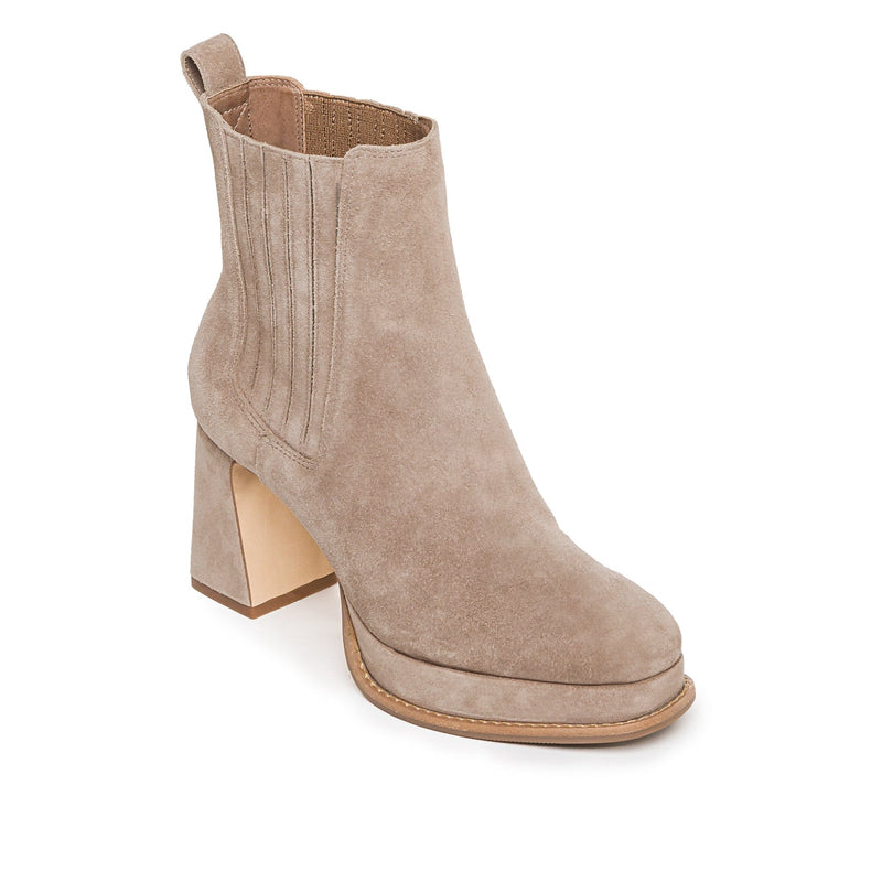 Botas Plataforma Bernardo Nicola Mujer Beige | YAU3293UC