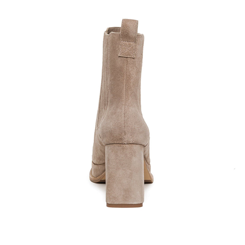 Botas Plataforma Bernardo Nicola Mujer Beige | YAU3293UC