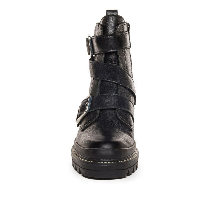 Botines Bernardo Durban Moto Mujer Negros | ZYW3321EC