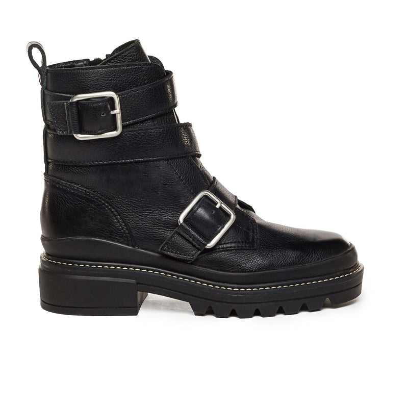 Botines Bernardo Durban Moto Mujer Negros | ZYW3321EC