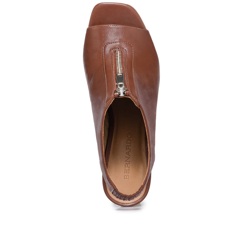 Botines Bernardo Levy Mujer Marrom Oscuro | FFX1596AJ