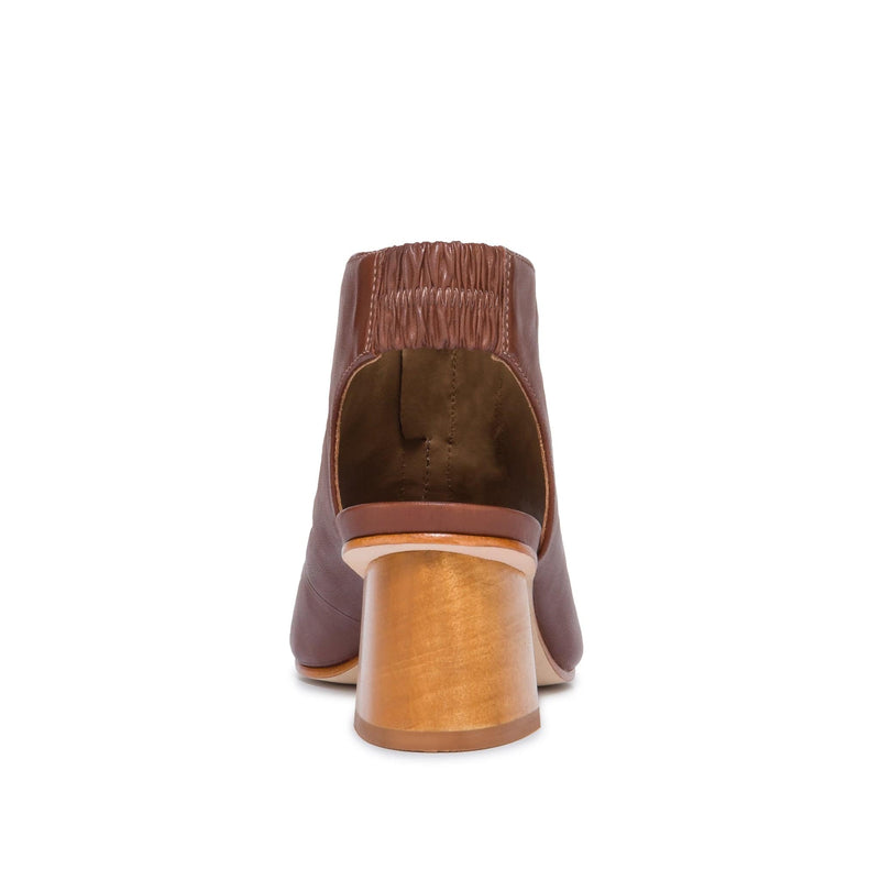 Botines Bernardo Levy Mujer Marrom Oscuro | FFX1596AJ