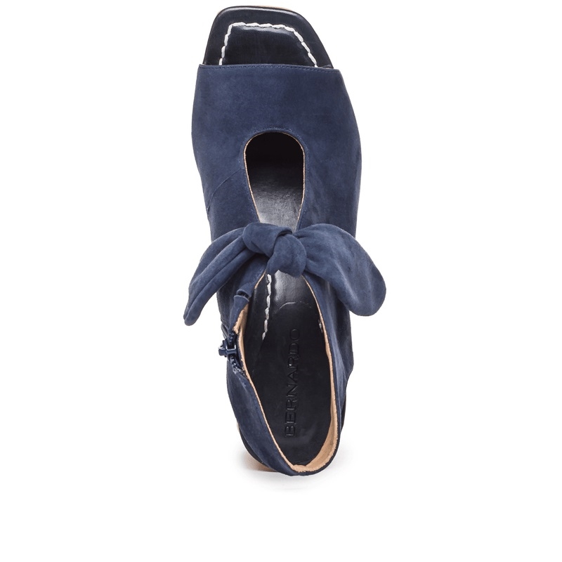 Botines Bernardo Lizzie Mujer Azul Marino | ULI2494BR