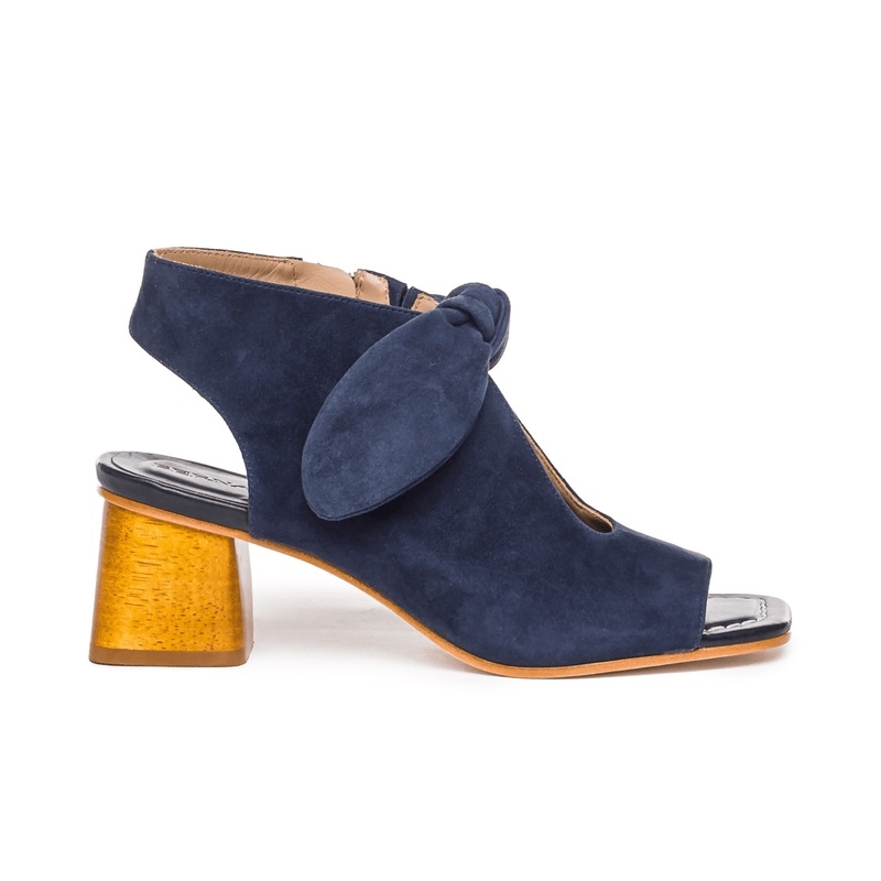 Botines Bernardo Lizzie Mujer Azul Marino | ULI2494BR