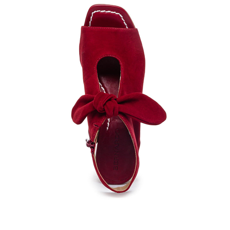 Botines Bernardo Lizzie Mujer Rojos Oscuro | IHA3890BT