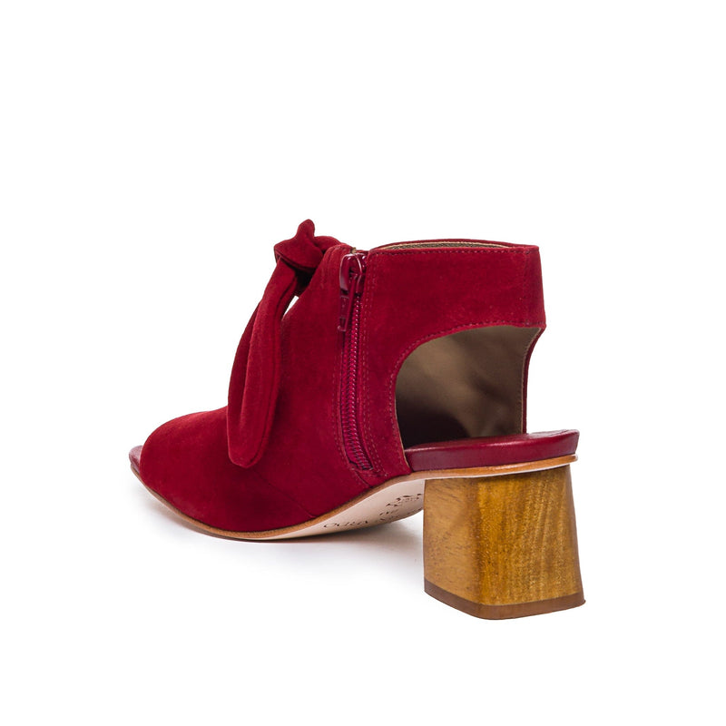 Botines Bernardo Lizzie Mujer Rojos Oscuro | IHA3890BT