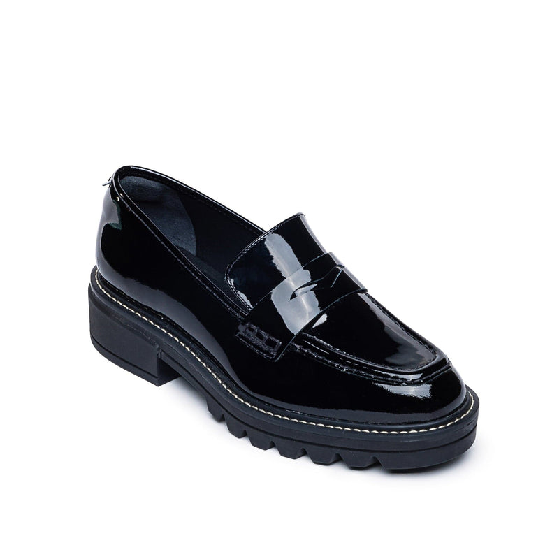 Mocasines Bernardo Chandler Lug-Sole Mujer Negros | XWW724RD