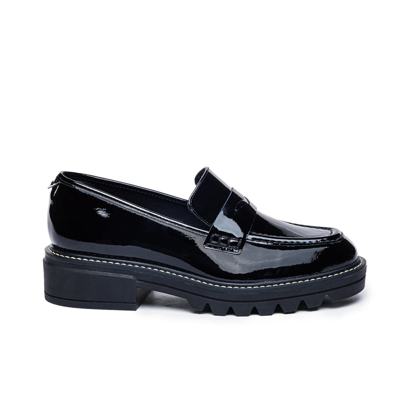 Mocasines Bernardo Chandler Lug-Sole Mujer Negros | XWW724RD