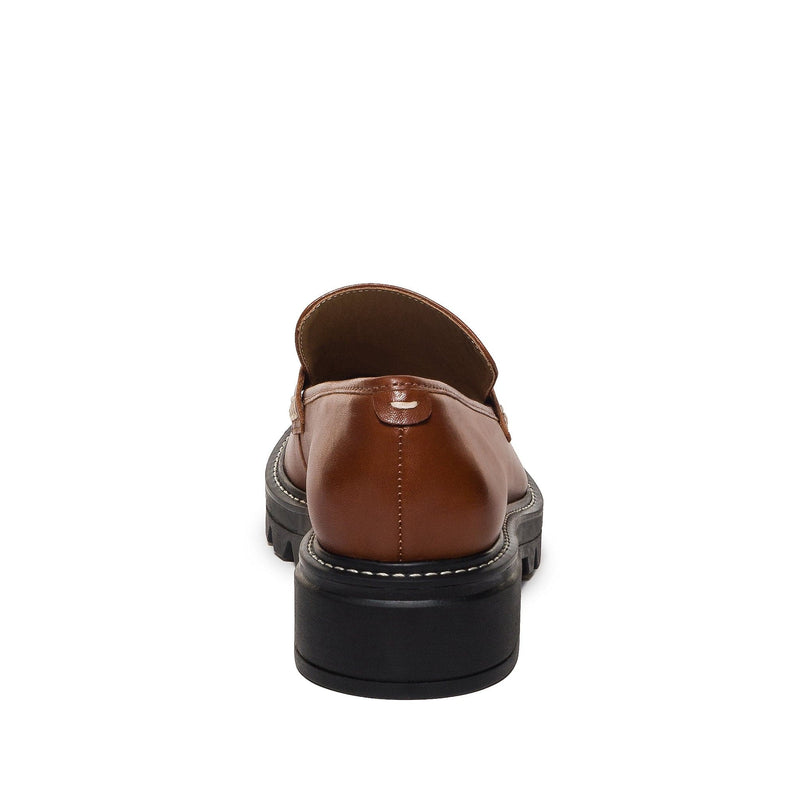 Mocasines Bernardo Chandler Lug-Sole Mujer Marrom Oscuro | ILP5137VT