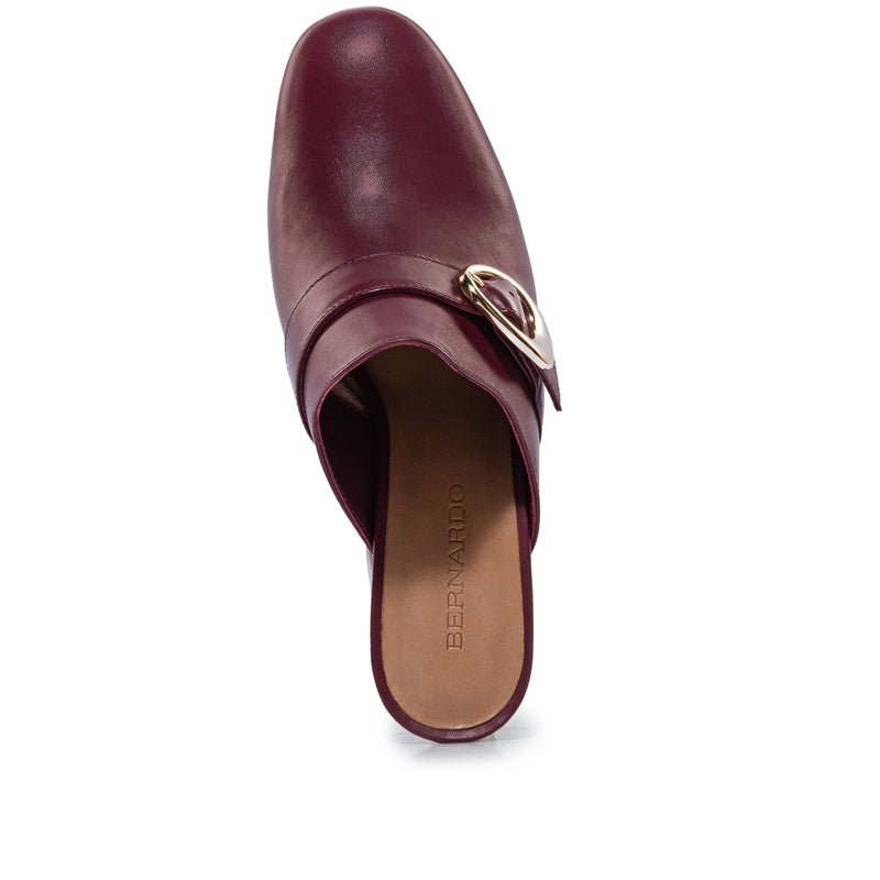 Mulas Bernardo Natasia Mujer Rojos Oscuro | PRS8436NT
