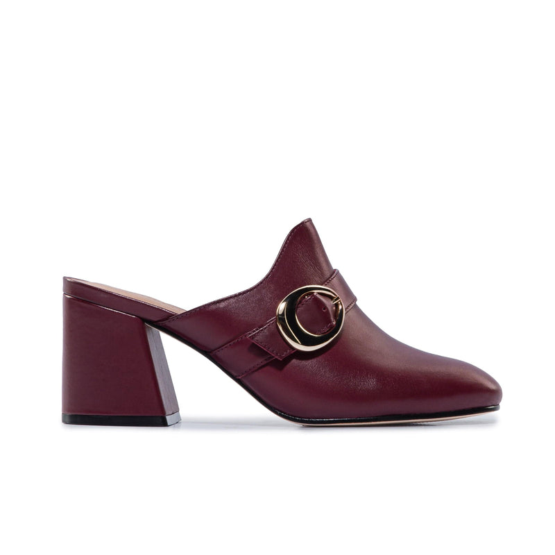 Mulas Bernardo Natasia Mujer Rojos Oscuro | PRS8436NT