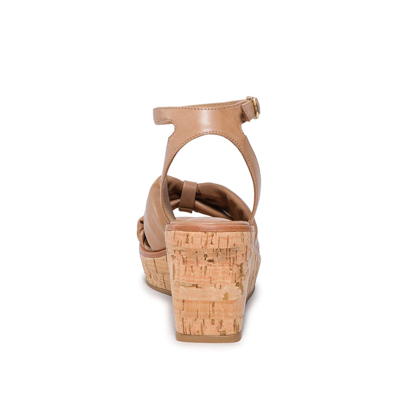Sandalias Cuña Bernardo Kearny Mujer Marrom | XEN8235FY