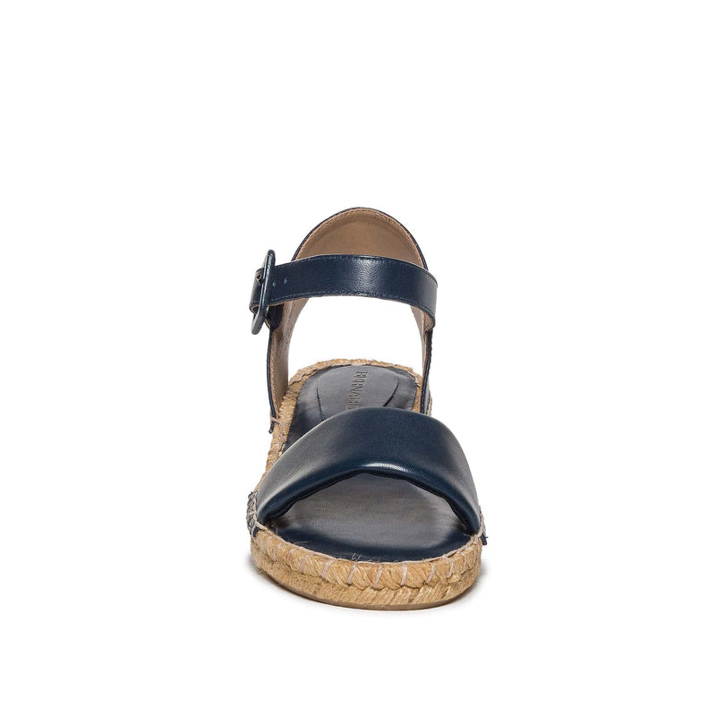 Sandalias Cuña Bernardo Madrid Espadrille Mujer Azul Marino | RAU1625AV