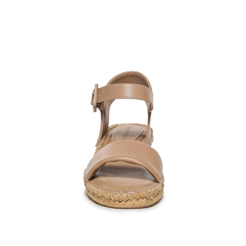 Sandalias Cuña Bernardo Madrid Espadrille Mujer Marrom | LIV324DT