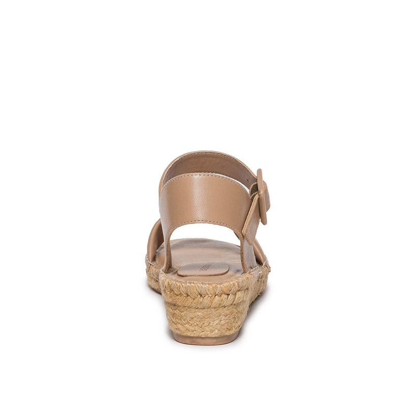 Sandalias Cuña Bernardo Madrid Espadrille Mujer Marrom | LIV324DT