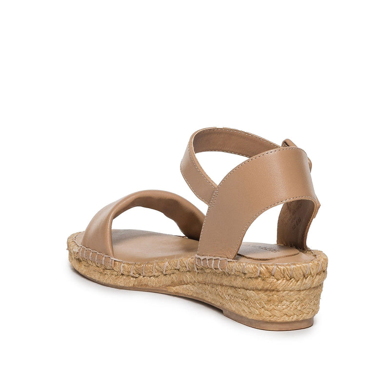 Sandalias Cuña Bernardo Madrid Espadrille Mujer Marrom | LIV324DT
