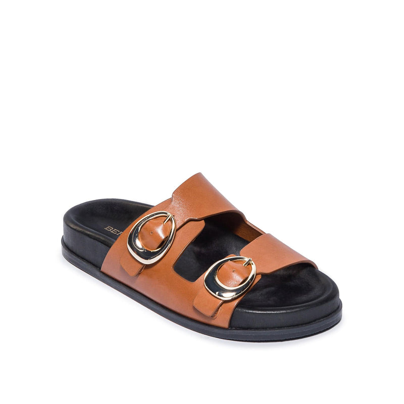 Sandalias Deslizantes Bernardo Evie Mujer Marrom Oscuro | DKI5360QQ