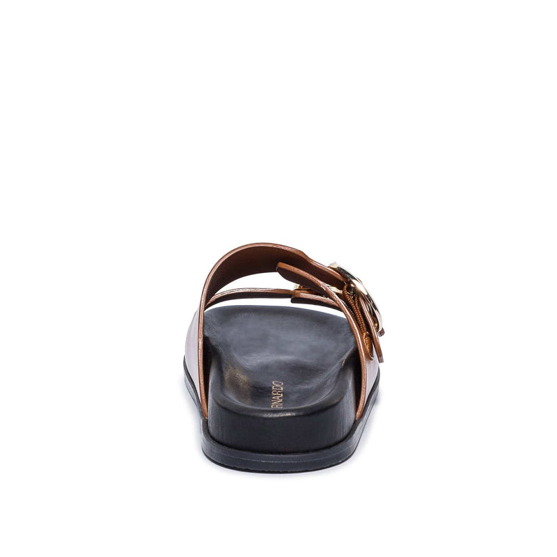 Sandalias Deslizantes Bernardo Evie Mujer Marrom Oscuro | DKI5360QQ