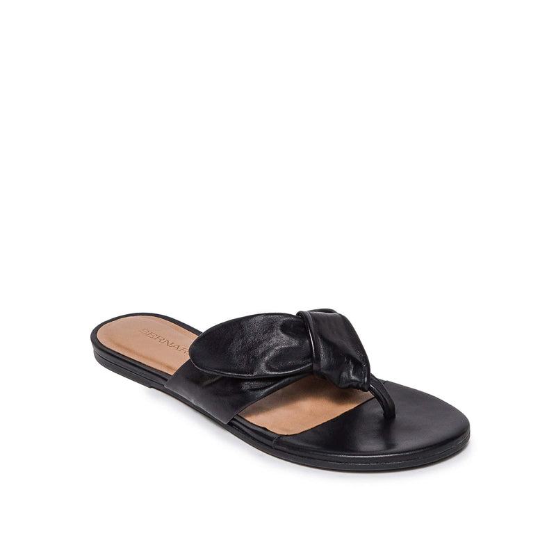 Sandalias Deslizantes Bernardo Harmony Thong Mujer Negros | KQG4729HR