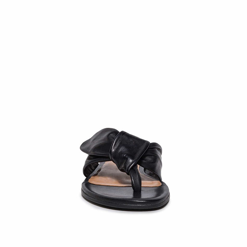 Sandalias Deslizantes Bernardo Harmony Thong Mujer Negros | KQG4729HR
