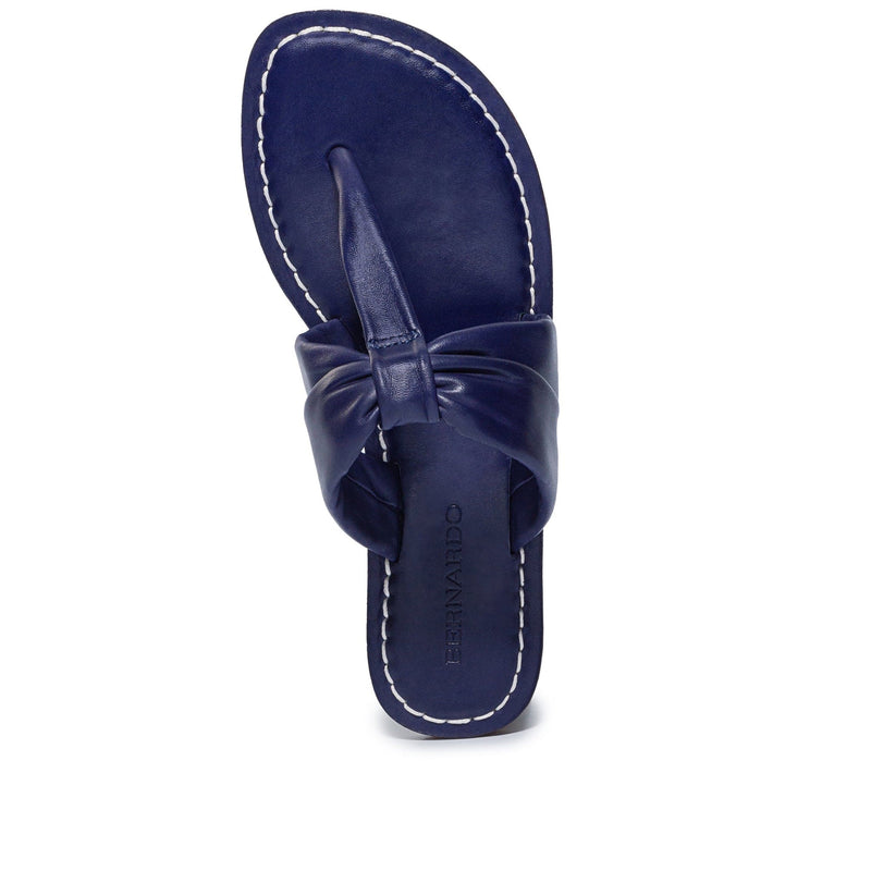Sandalias Deslizantes Bernardo Margaret Thong Mujer Azules | WTH9060UJ