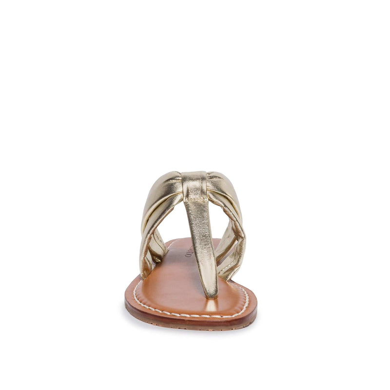 Sandalias Deslizantes Bernardo Margaret Thong Mujer Dorados | YYM7395ZJ