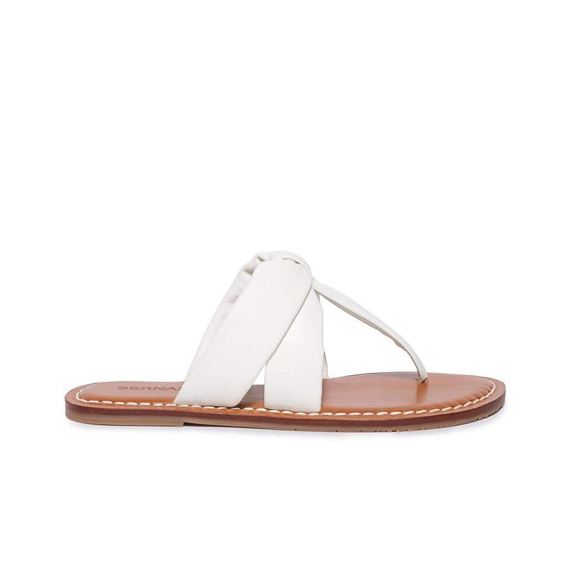 Sandalias Deslizantes Bernardo Margaret Thong Mujer Blancos | MCP5790EU