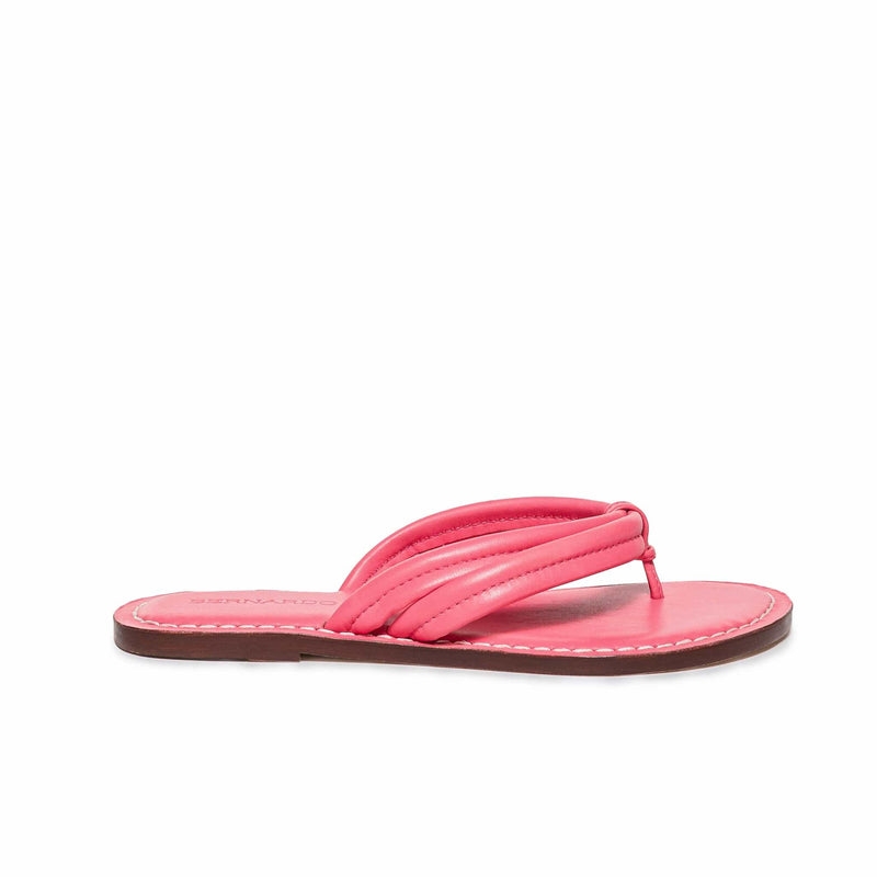 Sandalias Deslizantes Bernardo Miami Thong Mujer Rosas | SHU8078GE