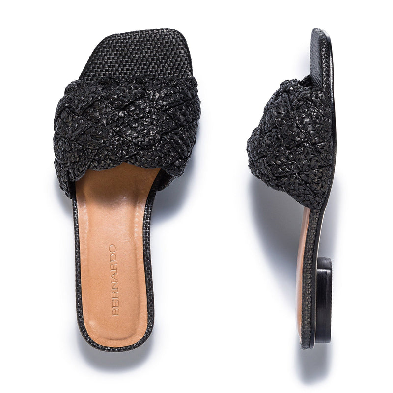 Sandalias Deslizantes Bernardo Pixie Mujer Negros | GQF714ER