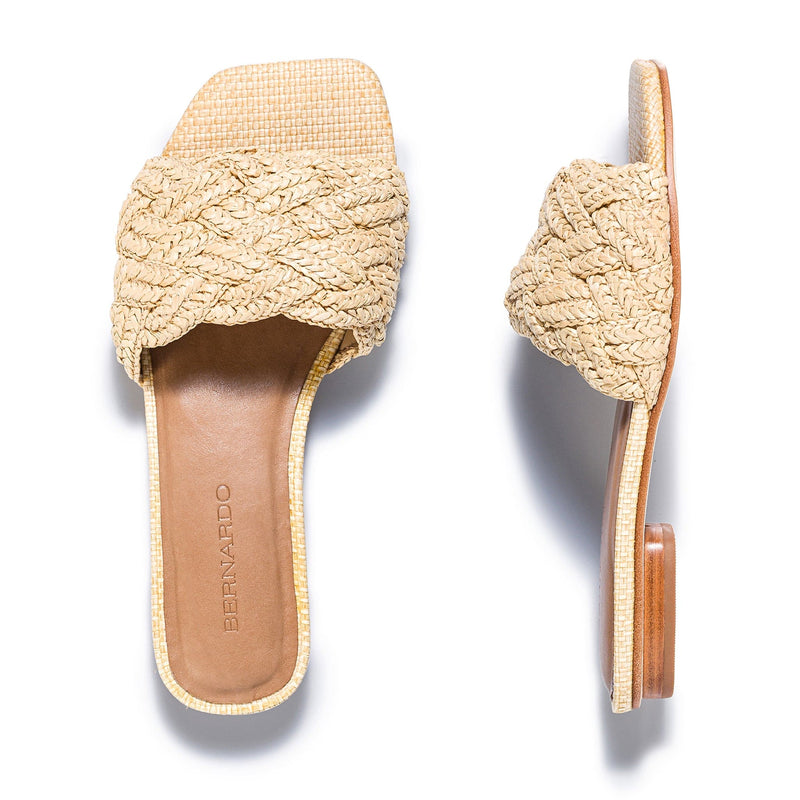 Sandalias Deslizantes Bernardo Pixie Mujer Beige | OWP6922HN