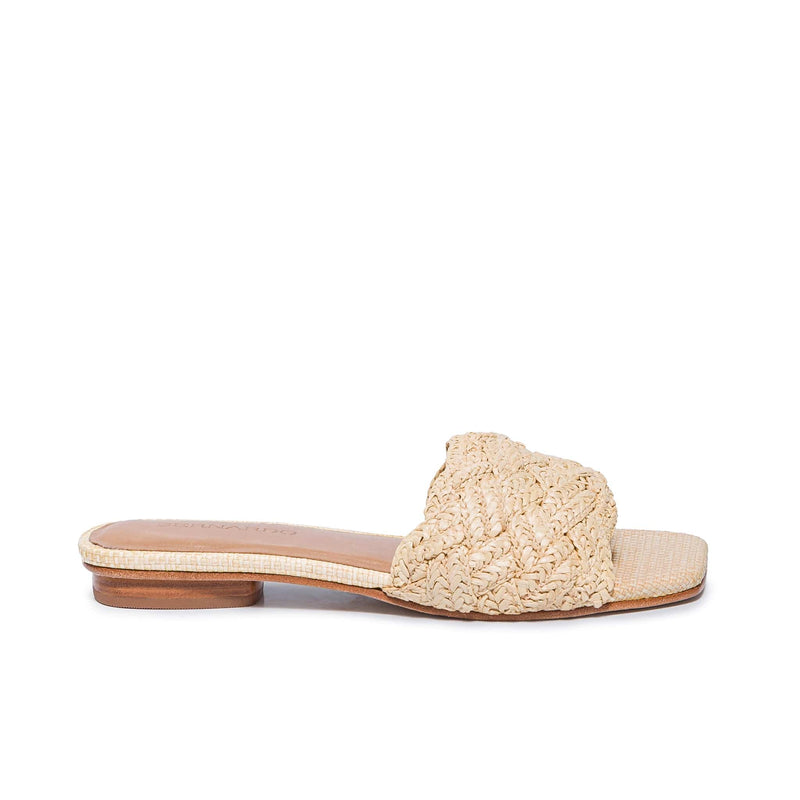 Sandalias Deslizantes Bernardo Pixie Mujer Beige | OWP6922HN