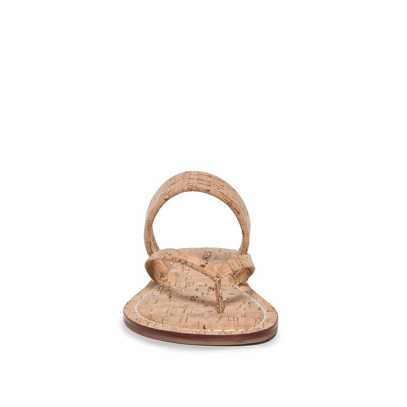 Sandalias Planas Bernardo Leia Thong Mujer Marrom | PVA778CQ