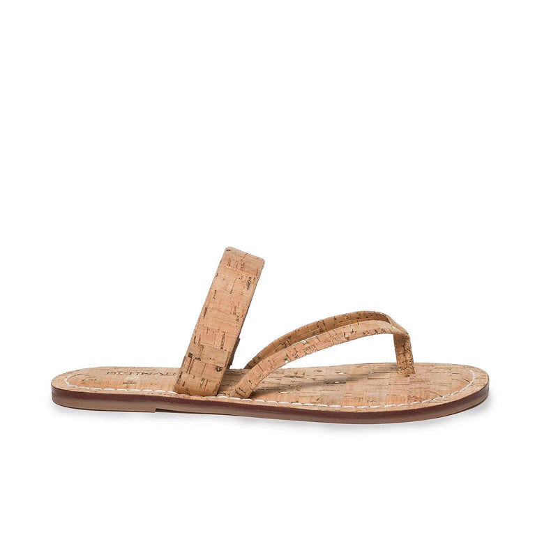 Sandalias Planas Bernardo Leia Thong Mujer Marrom | PVA778CQ